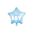 Picture of Foliový balonek hvězda Iťs a boy modrý 48 cm