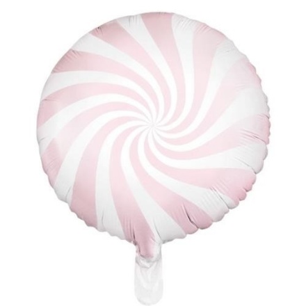 Picture of Foliový balonek bonbón světle růžový 45 cm