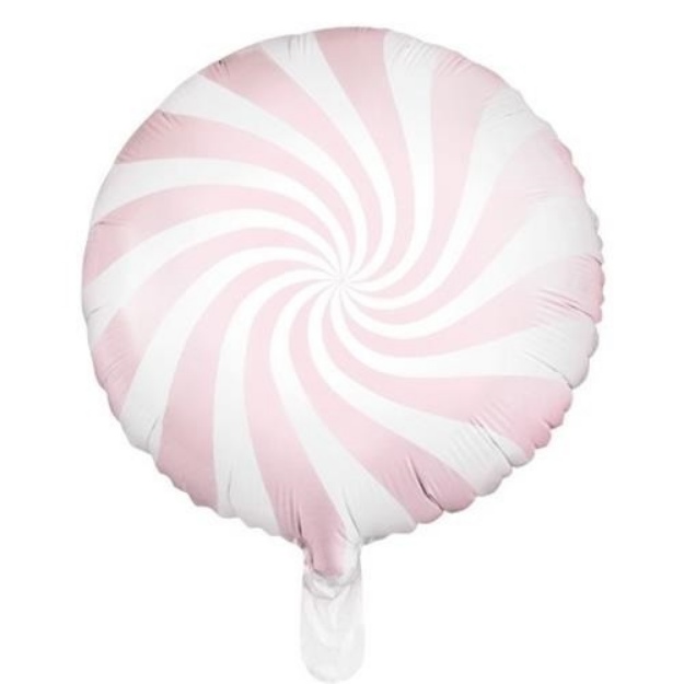 Obrázek z Foliový balonek bonbón světle růžový 45 cm 