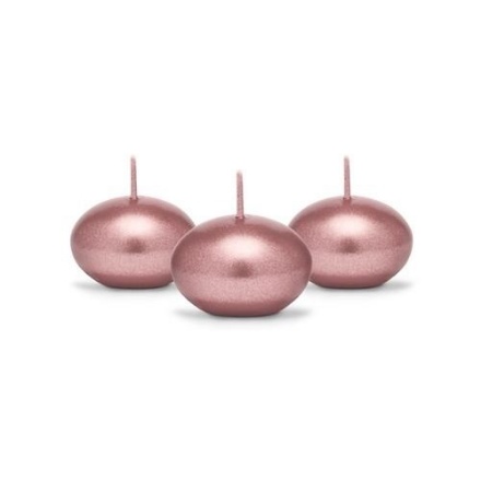 Picture of Svíčka plovoucí rose gold 4 cm