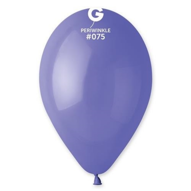 Obrázek Balonky Gemar Periwinkle 30 cm - 100 ks