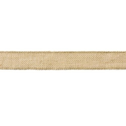Jutová stuha přírodní 4 cm x 5 m, univerzální dekorační doplněk pro svatby a oslavy.