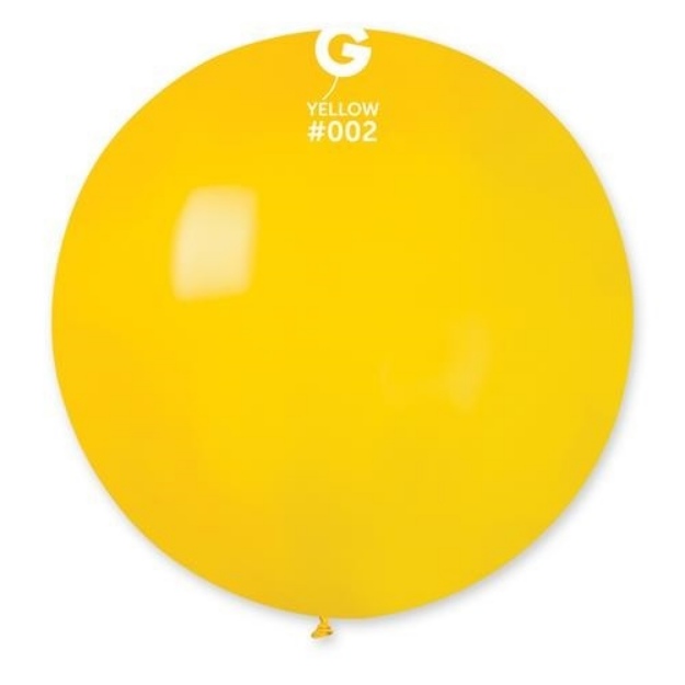 Obrázok z Balon jumbo žltý 100 cm