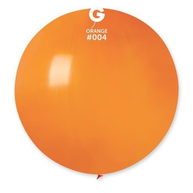 Obrázek z Balon jumbo oranžový 100 cm 