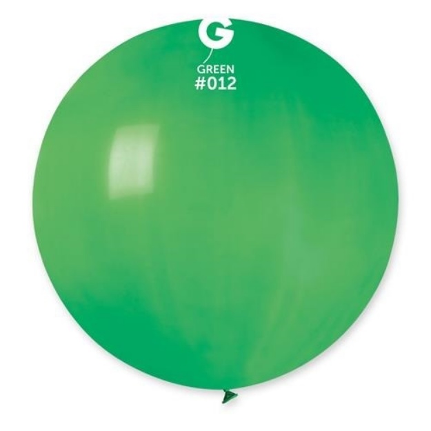 Obrázek z Balon jumbo zelený 100 cm 