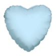 Obrázek Foliový balonek srdce baby blue 46 cm - Nebalený