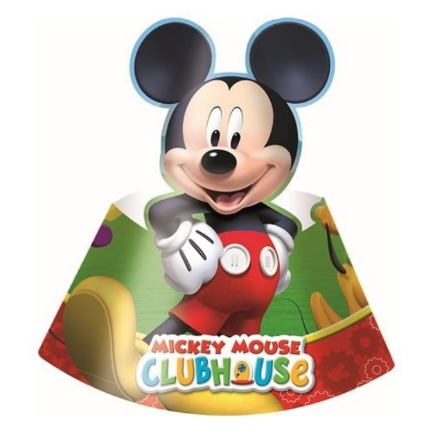 Obrázek z Party čepičky Mickey Playful 6 ks 