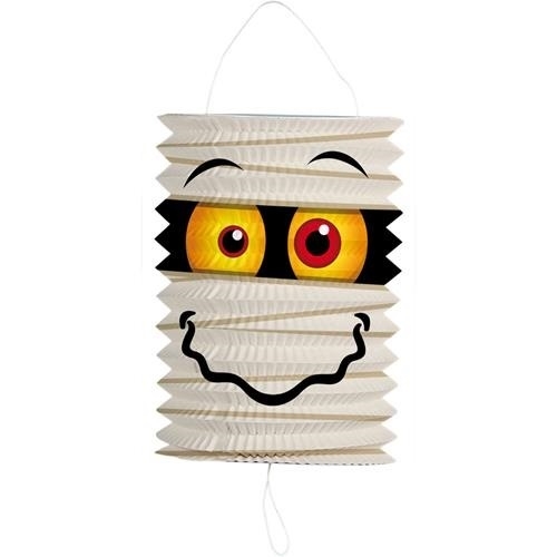 Levně Závěsný lampion válec mumie 16 cm