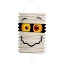 Obrázek Závěsný lampion válec mumie 16 cm