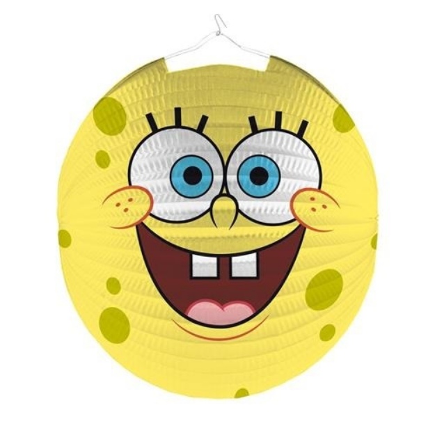 Obrázek z Závěsný lampion kulatý Sponge Bob 25 cm 