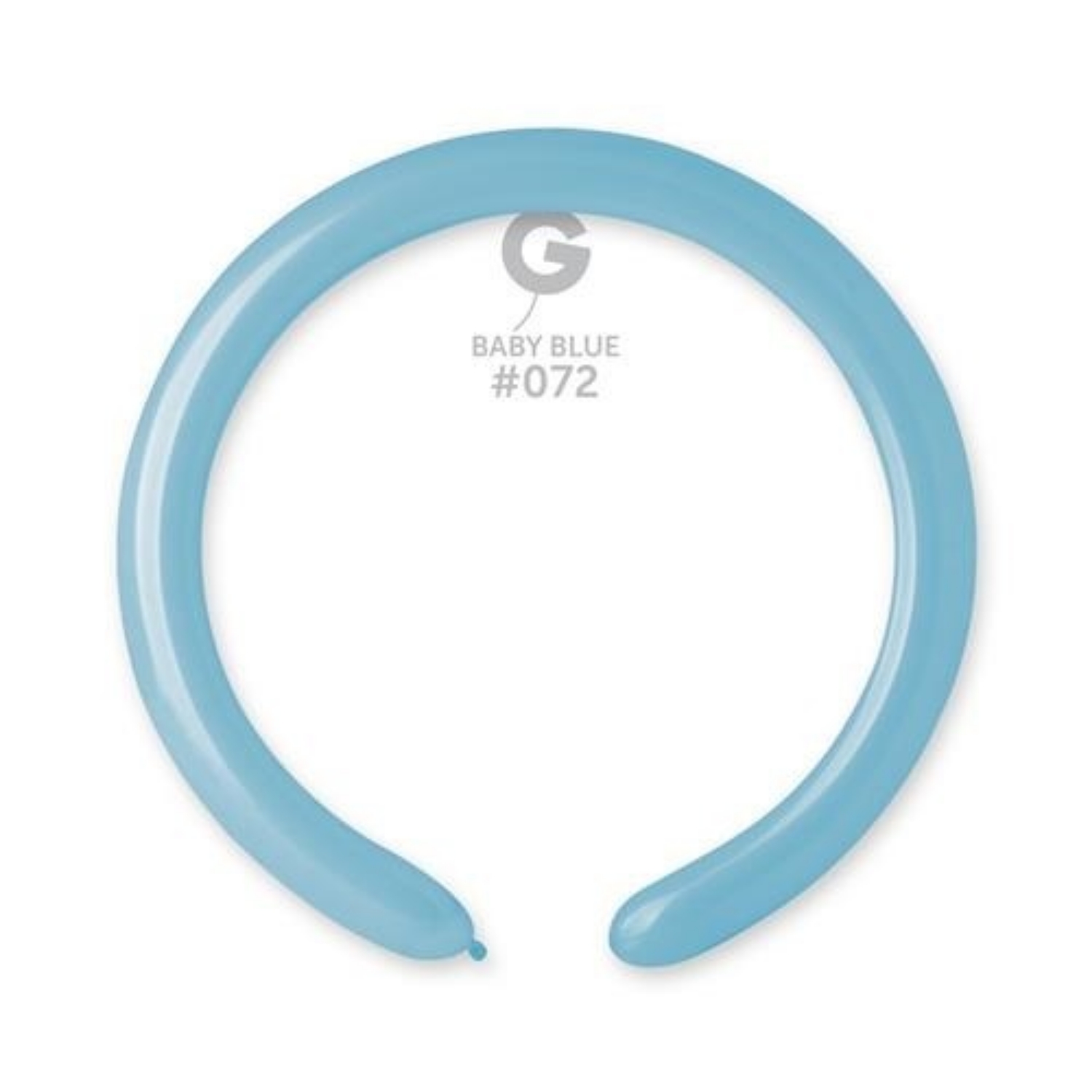 Modelovací balonky profesionální - 100ks - Baby blue