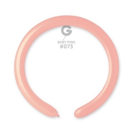 Obrázek Modelovací balonky profesionální - 100ks - Baby pink