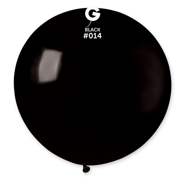 Obrázok z Balón jumbo Gemar čierny 100 cm