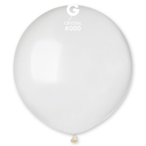Levně Balonek Gemar Transparentní 48 cm