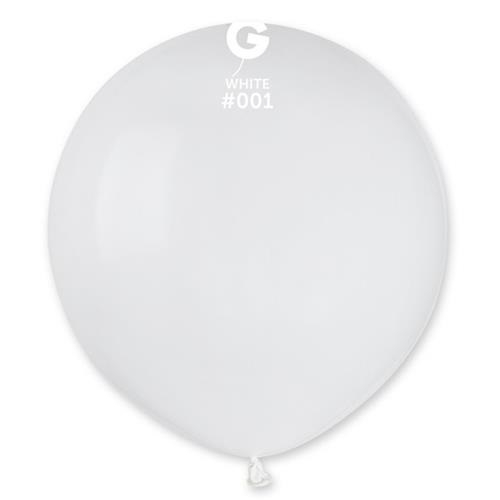 Levně Balonek Gemar Bílý 48 cm