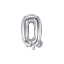 Obrázok z Fóliové písmeno Q strieborné 35 cm 
