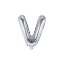 Obrázok z Fóliové písmeno V strieborné 35 cm 
