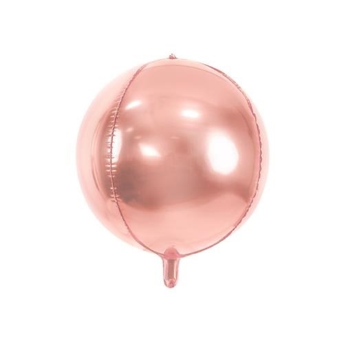 Levně Foliový balonek koule rose gold 40 cm