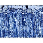 Obrázek z Party závěs modrý 90 x 250 cm 