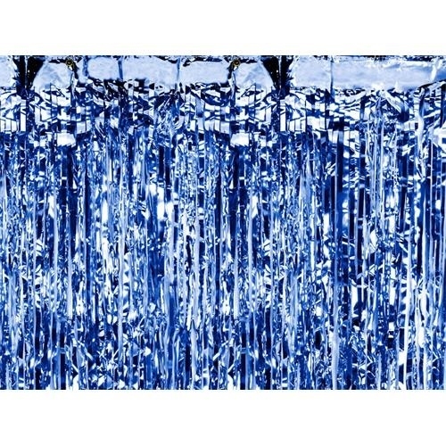 Levně Party závěs modrý 90 x 250 cm