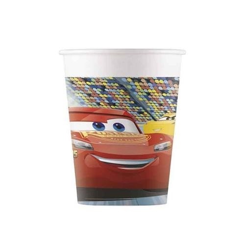 EKO Papierové kelímky CARS 3 - 8 ks