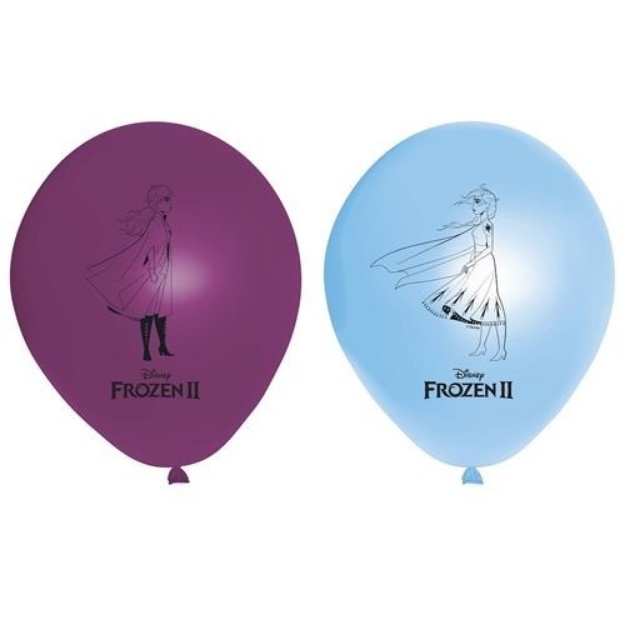 Obrázok z Latexové balóniky Frozen 2 - 8 ks 