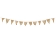 Obrázok z Papierová vlajočková girlanda Kraft 210 cm