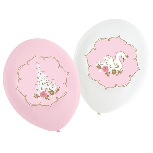 Levně Latexové balonky Na den princeznou - 6 ks