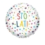 Obrázok z Fóliový balónik Rainbow Confetti - poľský nápis 43 cm 