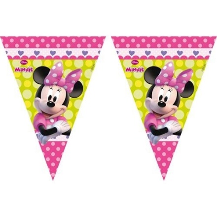 Obrázek Vlaječková girlanda Minnie Mouse 230 cm