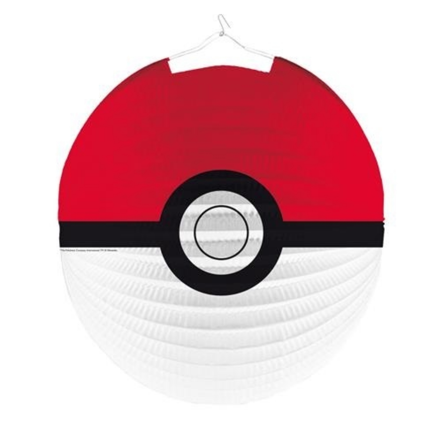 Závěsný lampion kulatý Pokemon 25 cm