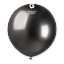 Obrázek Latexový balonek Gemar Chrom šedý 48 cm