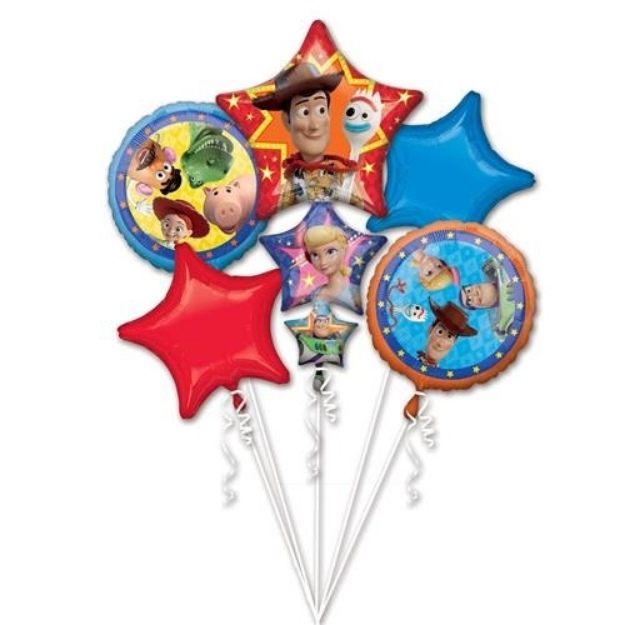 Obrázek z Sada foliových balonků Toy Story - 5 ks 