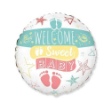 Picture of Foliový balonek Welcome  Sweet Baby - 45 cm - Nebalený