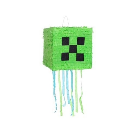 Obrázek Piňata Minecraft TNT pixel 28 x 28 x 28 cm