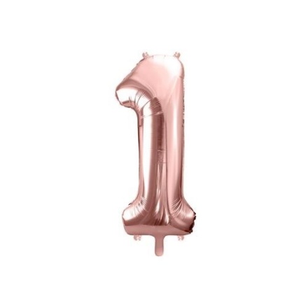 Picture of Foliová číslice - rose gold 1 - 86 cm