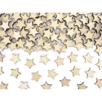 Obrázek z Dřevěné konfety hvězdy 50 ks - 2x2 cm 