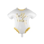Obrázek z Foliový balonek obleček Hello Baby 51 x 45 cm 
