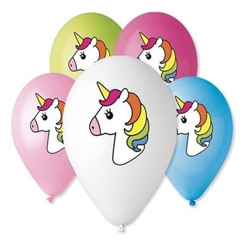 Levně Latexový balonek - hlava Jednorožce 30 cm