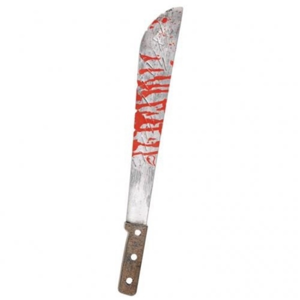 Halloweenská krvavá mačeta 51 cm