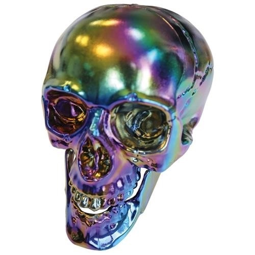 Levně Halloweenská dekorace lebka Goblet Skeleton