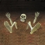 Obrázek Halloweenská zahradní dekorace - kostra 10 ks