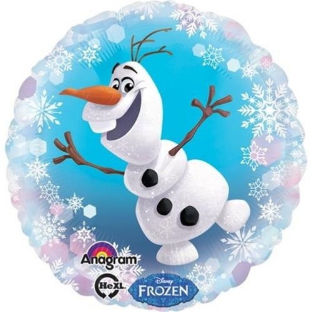 Obrázok z Fóliový balónik Frozen - Olaf 43 cm 