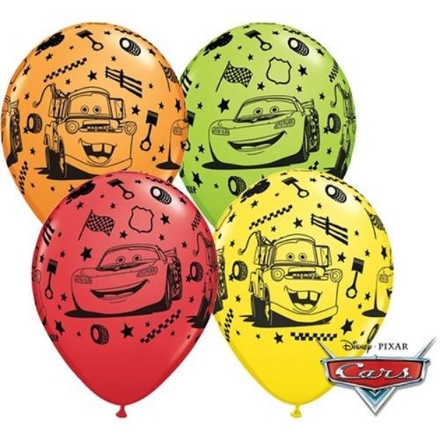Obrázok z Latexový balónik Cars 30 cm 