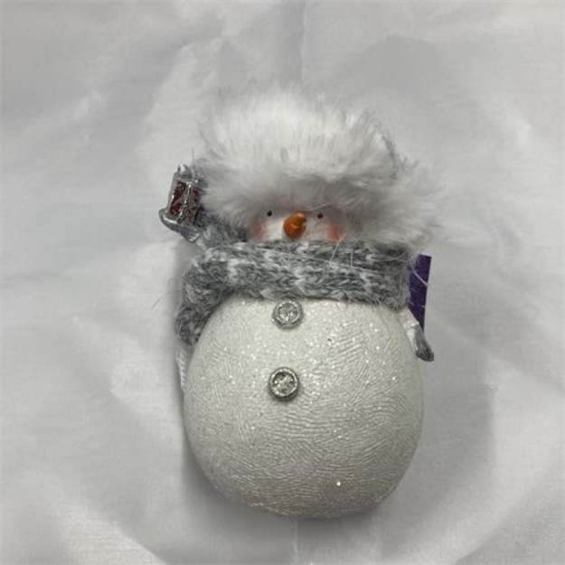 Obrázok z Vianočný Snehuliačik 14 cm