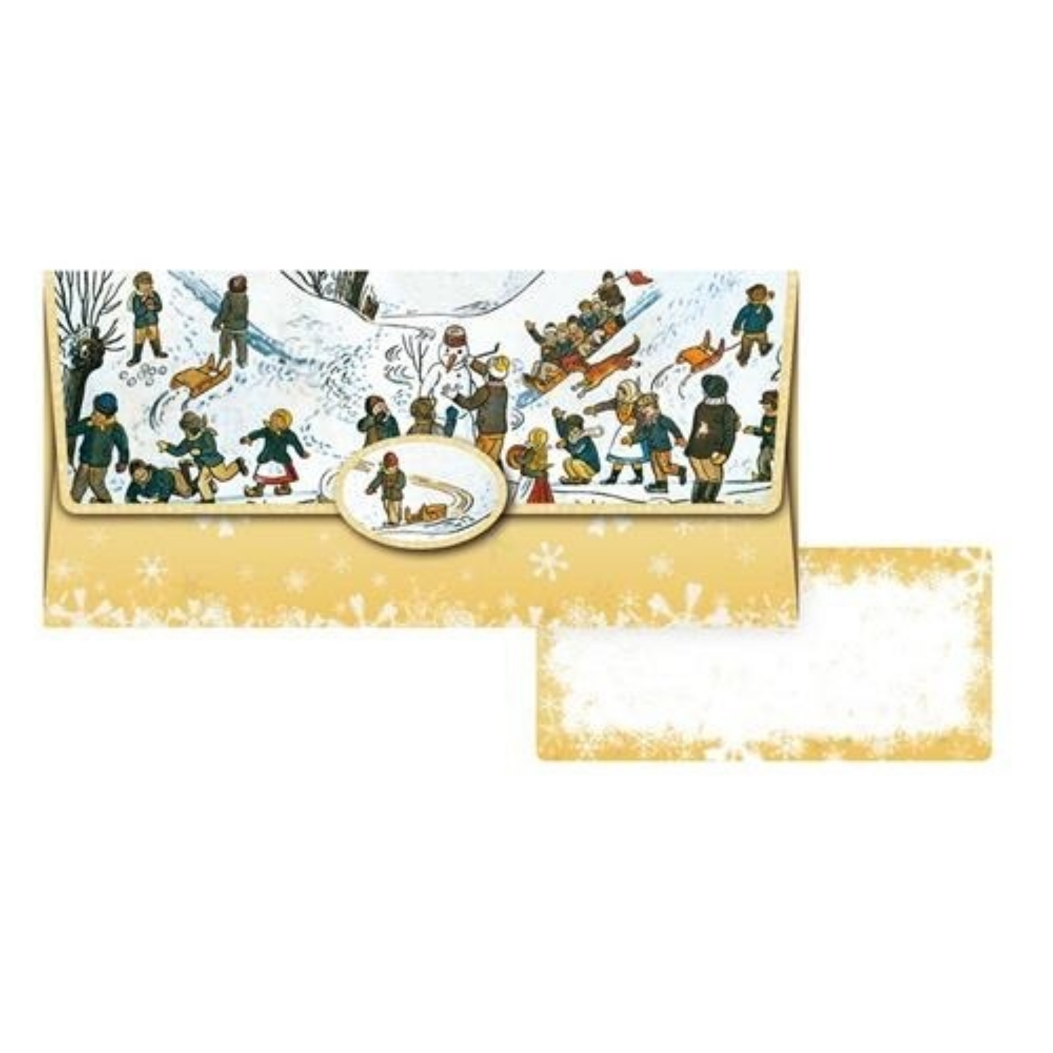 Obálka na peníze Ladovská zima