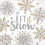 Obrázek Papírové vánoční ubrousky Let it Snow 16 ks