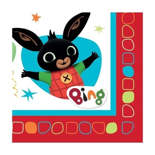 Papierové obrúsky Králíček Bing 16 ks