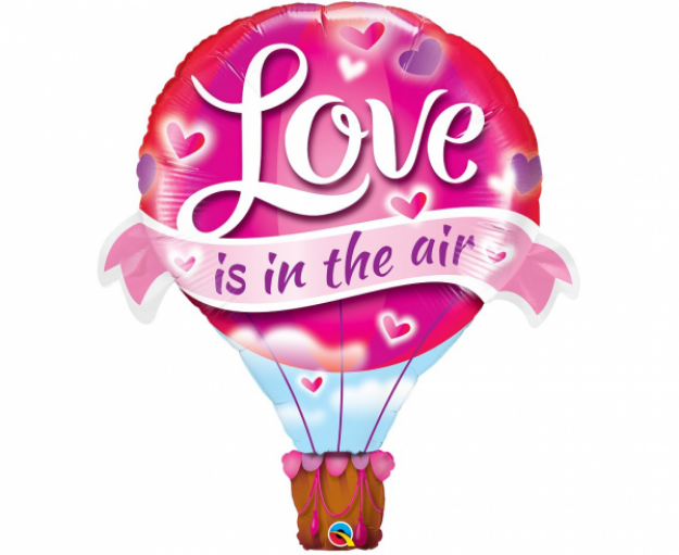 Obrázek z Foliový balonek Love is in the air - Balón 107 cm 