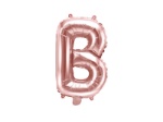 Obrázek z Foliové písmeno B rose gold 35 cm 